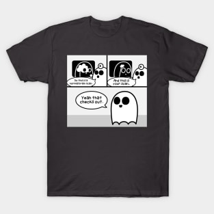 Brain Damage Ghost Comic T-Shirt
